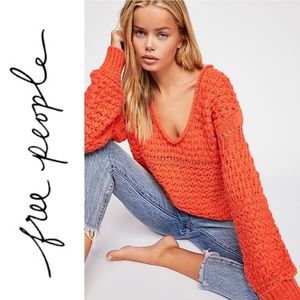 Free People Crashing Waves Sweater Size S BNWT